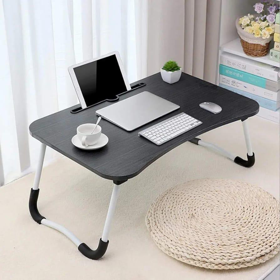 Stylish Black Laptop Table for Home & Office