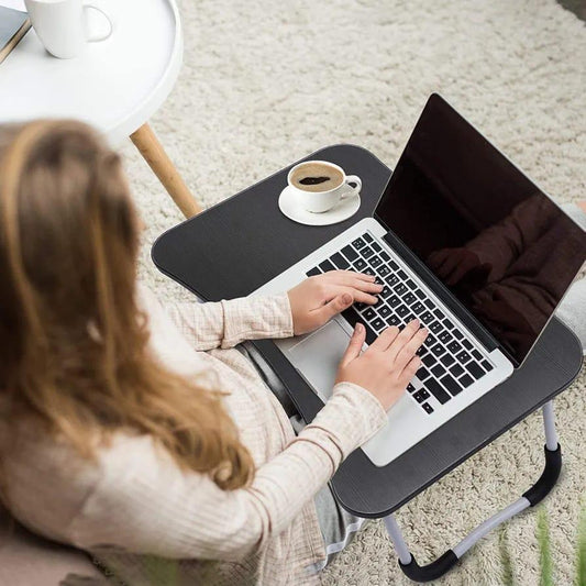 Stylish Black Laptop Table for Home & Office