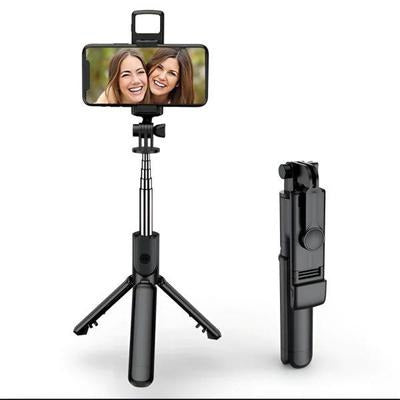 Bluetooth Selfie Stick with LED Light & Remote