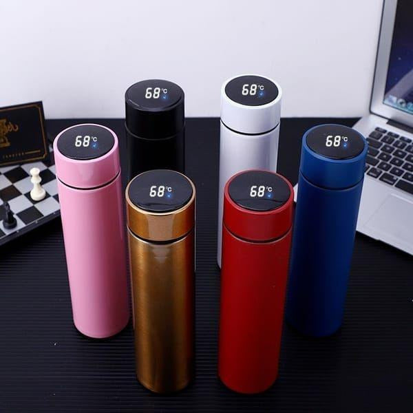 Smart Thermos Flask 500ml Stainless Steel Hot Cold