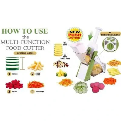 16-Piece Vegetable Cutter with Chopping Blades Set