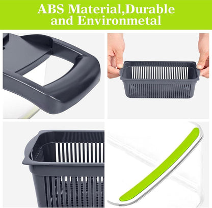 16-Piece Vegetable Cutter with Chopping Blades Set